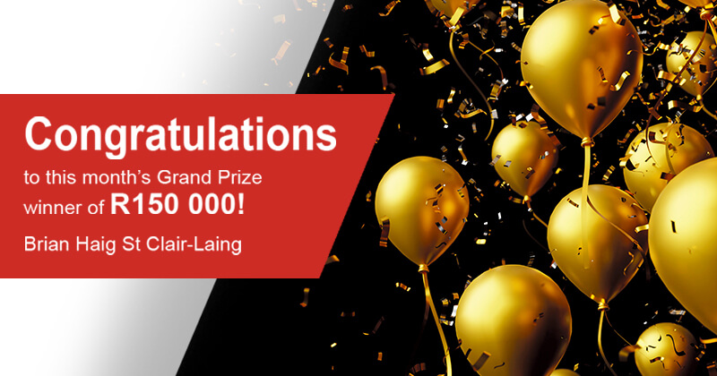 DirectAxis Competition winner of R150 000 _Brian Haig St Clair-Laing